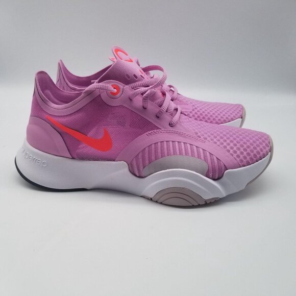 Nike SuperRep Go Womens Beyond Pink Violet Shoes CJ0860 660 Size 6 - Picture 3 of 8